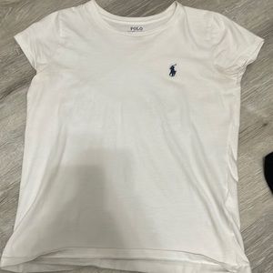 White polo top women